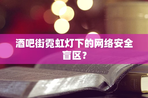 酒吧街霓虹灯下的网络安全盲区？