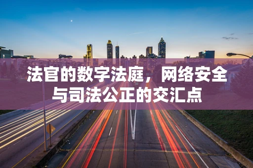 法官的数字法庭，网络安全与司法公正的交汇点