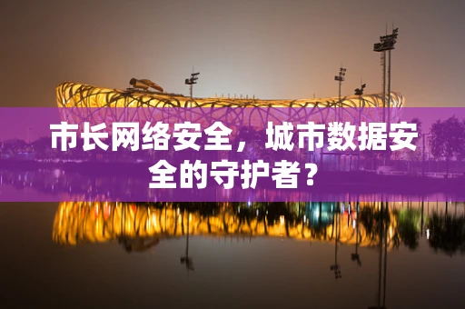 市长网络安全，城市数据安全的守护者？