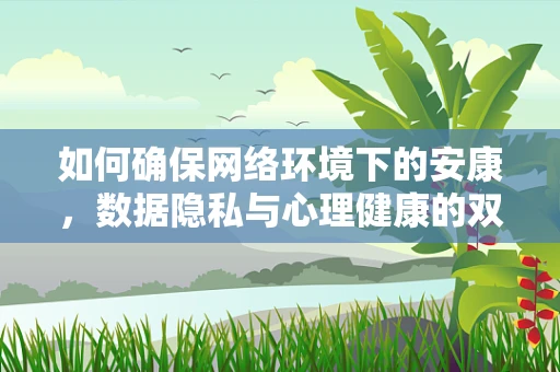 如何确保网络环境下的安康，数据隐私与心理健康的双重守护？