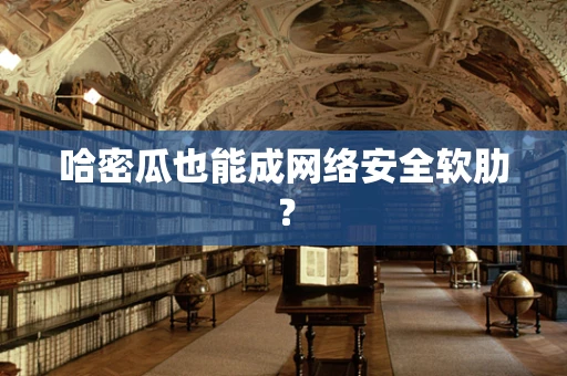 哈密瓜也能成网络安全软肋？