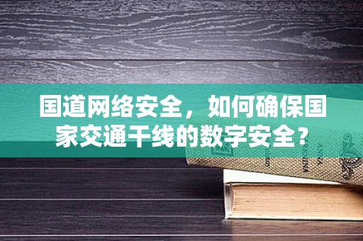 国道网络安全，如何确保国家交通干线的数字安全？