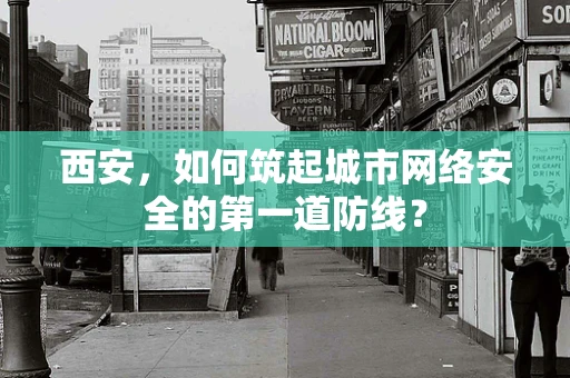 西安，如何筑起城市网络安全的第一道防线？