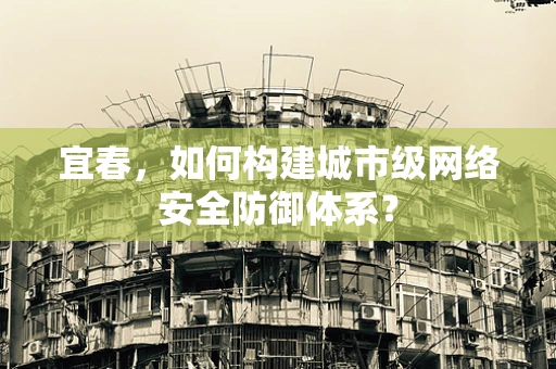 宜春，如何构建城市级网络安全防御体系？