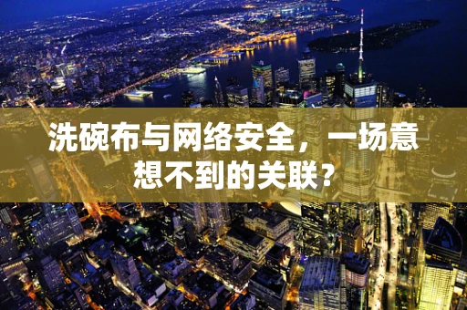 洗碗布与网络安全，一场意想不到的关联？