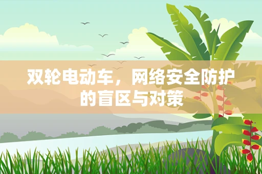 双轮电动车，网络安全防护的盲区与对策