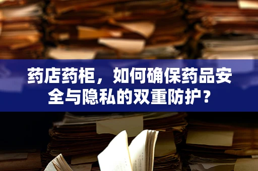 药店药柜，如何确保药品安全与隐私的双重防护？