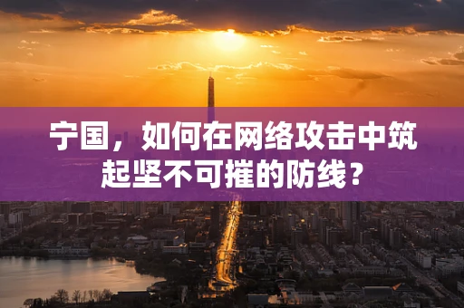 宁国，如何在网络攻击中筑起坚不可摧的防线？