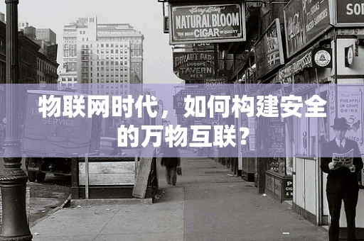 物联网时代，如何构建安全的万物互联？