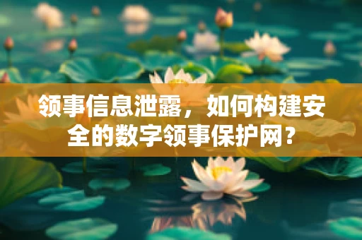 领事信息泄露，如何构建安全的数字领事保护网？