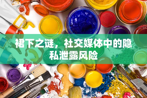 裙下之谜，社交媒体中的隐私泄露风险