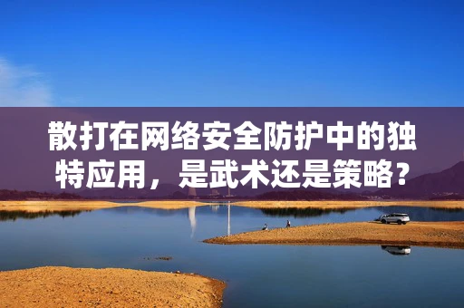 散打在网络安全防护中的独特应用，是武术还是策略？