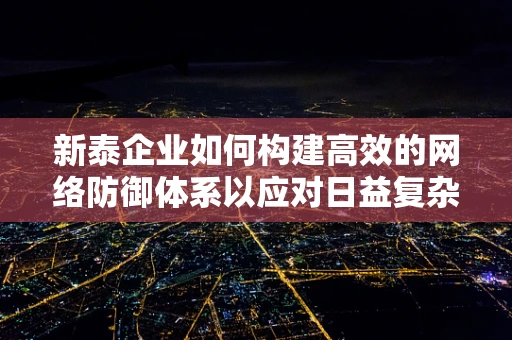 新泰企业如何构建高效的网络防御体系以应对日益复杂的网络威胁？
