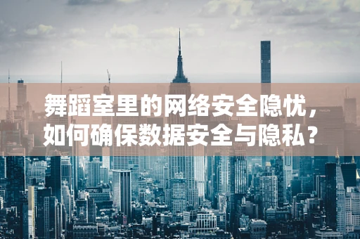 舞蹈室里的网络安全隐忧，如何确保数据安全与隐私？