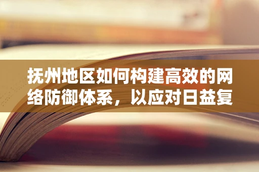 抚州地区如何构建高效的网络防御体系，以应对日益复杂的网络威胁？