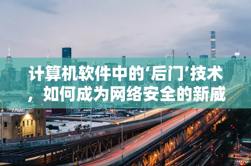 计算机软件中的‘后门’技术，如何成为网络安全的新威胁？