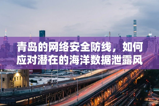 青岛的网络安全防线，如何应对潜在的海洋数据泄露风险？