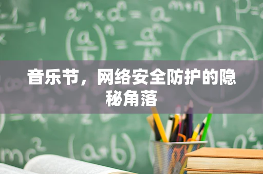 音乐节，网络安全防护的隐秘角落