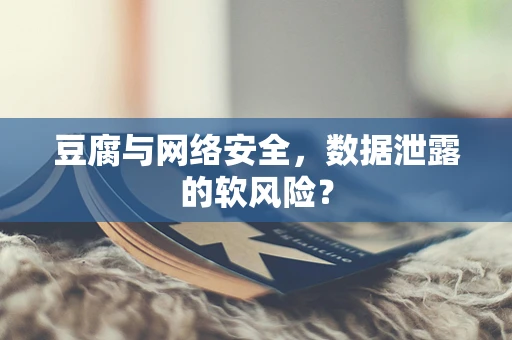 豆腐与网络安全，数据泄露的软风险？