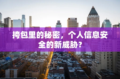 挎包里的秘密，个人信息安全的新威胁？