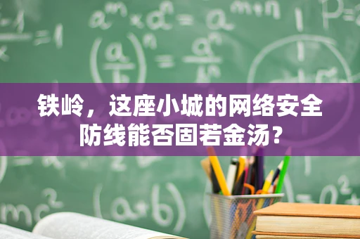 铁岭，这座小城的网络安全防线能否固若金汤？
