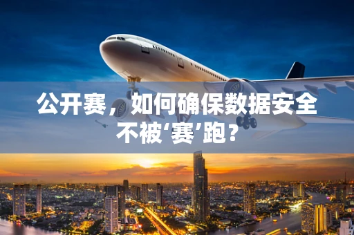 公开赛，如何确保数据安全不被‘赛’跑？