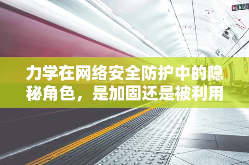 力学在网络安全防护中的隐秘角色，是加固还是被利用？