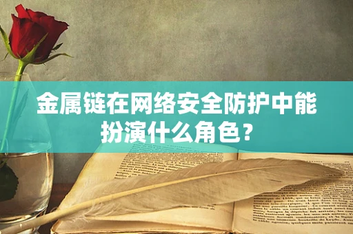 金属链在网络安全防护中能扮演什么角色？