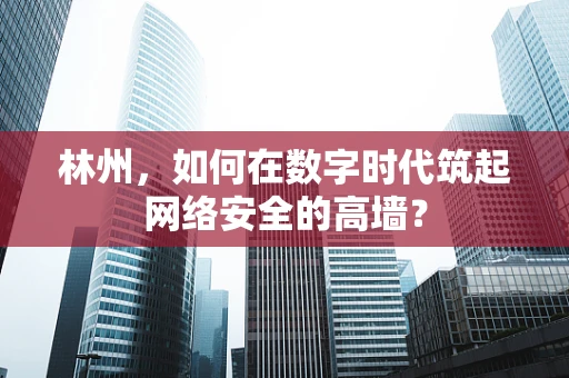 林州，如何在数字时代筑起网络安全的高墙？