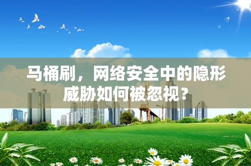 马桶刷，网络安全中的隐形威胁如何被忽视？
