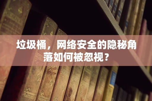 垃圾桶，网络安全的隐秘角落如何被忽视？