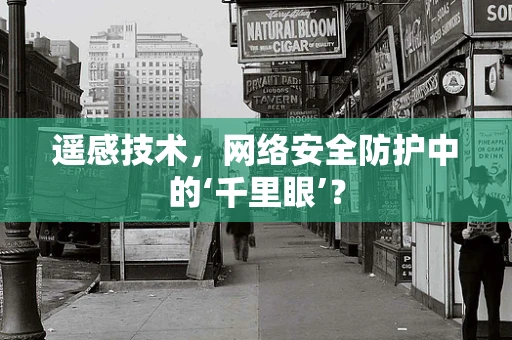 遥感技术，网络安全防护中的‘千里眼’？