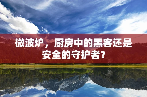 微波炉，厨房中的黑客还是安全的守护者？