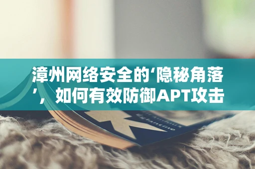 漳州网络安全的‘隐秘角落’，如何有效防御APT攻击？