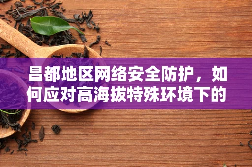 昌都地区网络安全防护，如何应对高海拔特殊环境下的挑战？