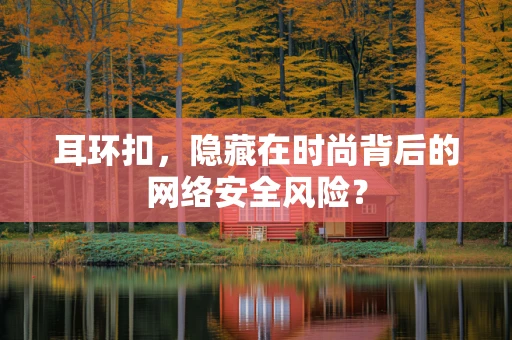 耳环扣，隐藏在时尚背后的网络安全风险？