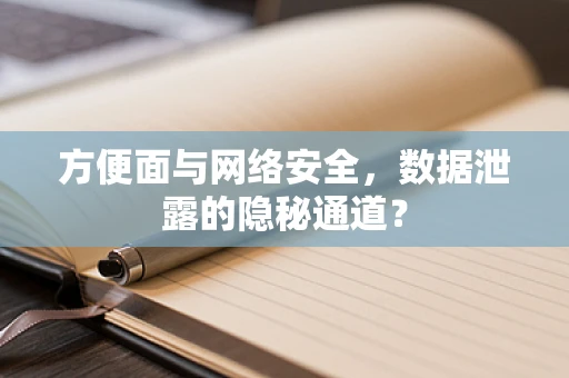 方便面与网络安全，数据泄露的隐秘通道？