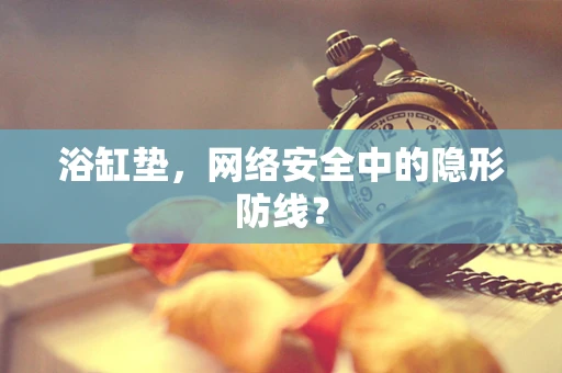 浴缸垫，网络安全中的隐形防线？