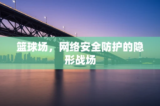 篮球场，网络安全防护的隐形战场