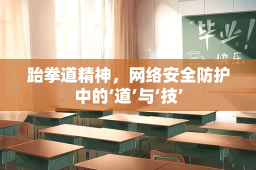 跆拳道精神，网络安全防护中的‘道’与‘技’