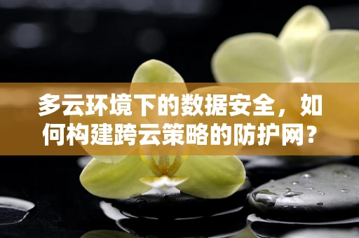 多云环境下的数据安全，如何构建跨云策略的防护网？