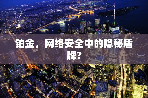 铂金，网络安全中的隐秘盾牌？