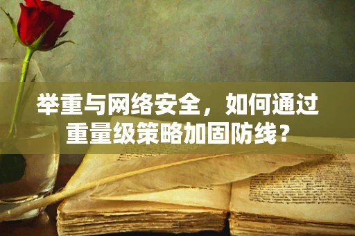 举重与网络安全，如何通过重量级策略加固防线？