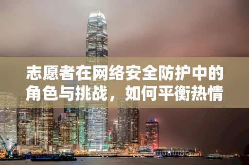 志愿者在网络安全防护中的角色与挑战，如何平衡热情与专业？