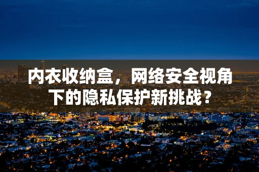 内衣收纳盒，网络安全视角下的隐私保护新挑战？