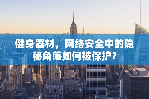 健身器材，网络安全中的隐秘角落如何被保护？