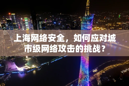 上海网络安全，如何应对城市级网络攻击的挑战？
