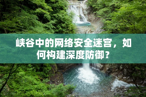 峡谷中的网络安全迷宫，如何构建深度防御？
