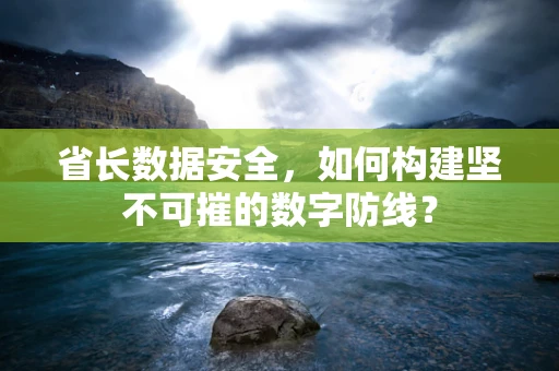 省长数据安全，如何构建坚不可摧的数字防线？
