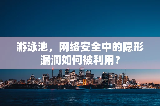 游泳池，网络安全中的隐形漏洞如何被利用？